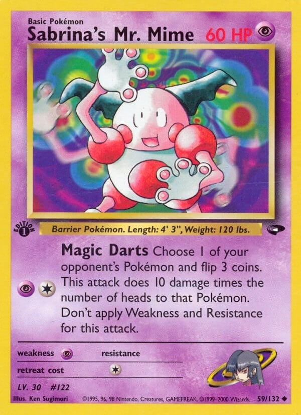 Image for Sabrina's Mr. Mime (059/132) [Gym Challenge]
