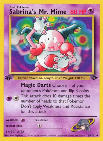 Image for Sabrina's Mr. Mime (059/132) [Gym Challenge]