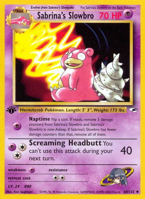 Image for Sabrina's Slowbro (060/132) [Gym Heroes]