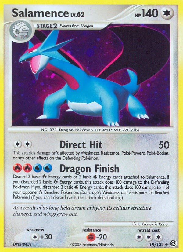 Image for Salamence (18/132) [Secret Wonders]