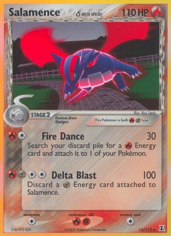 Image for Salamence (Delta Species) (14/113) [Delta Species]