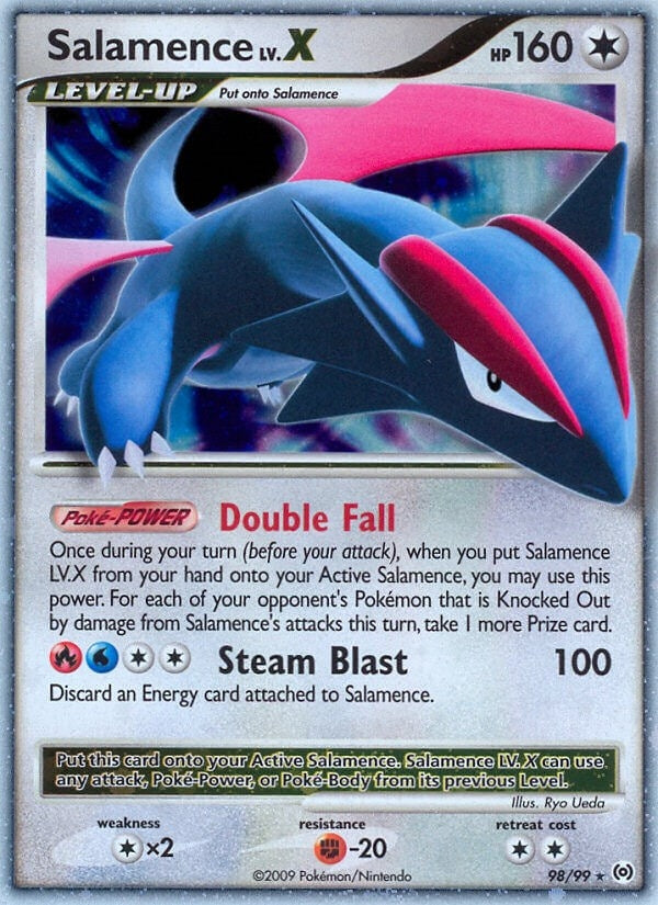 Image for Salamence Lv.X (98/99) [Arceus]