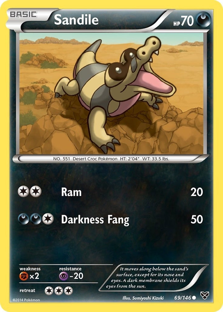Image for Sandile (69/146) [XY Base Set]