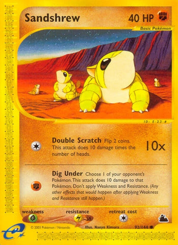 Image for Sandshrew (092/144) [Skyridge]