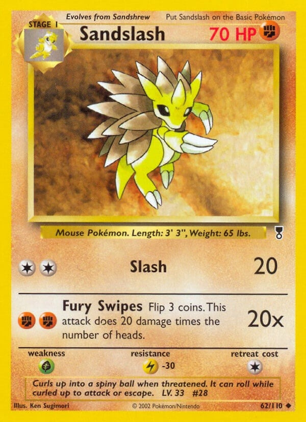 Image for Sandslash (062/110) [Legendary Collection]