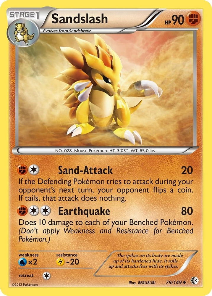 Image for Sandslash (79/149) [Boundaries Crossed]
