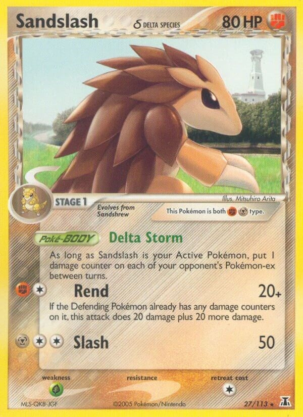Image for Sandslash (Delta Species) (27/113) [Delta Species]