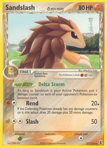 Image for Sandslash (Delta Species) (27/113) [Delta Species]