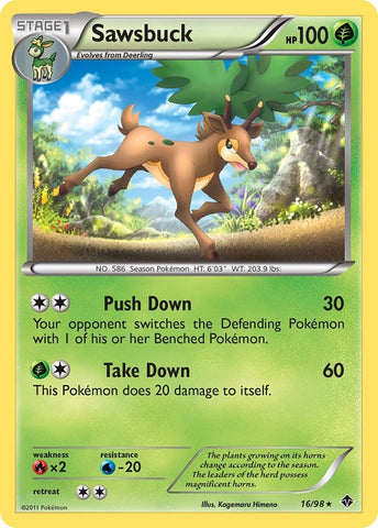 Image for Sawsbuck (16/98) [Emerging Powers]