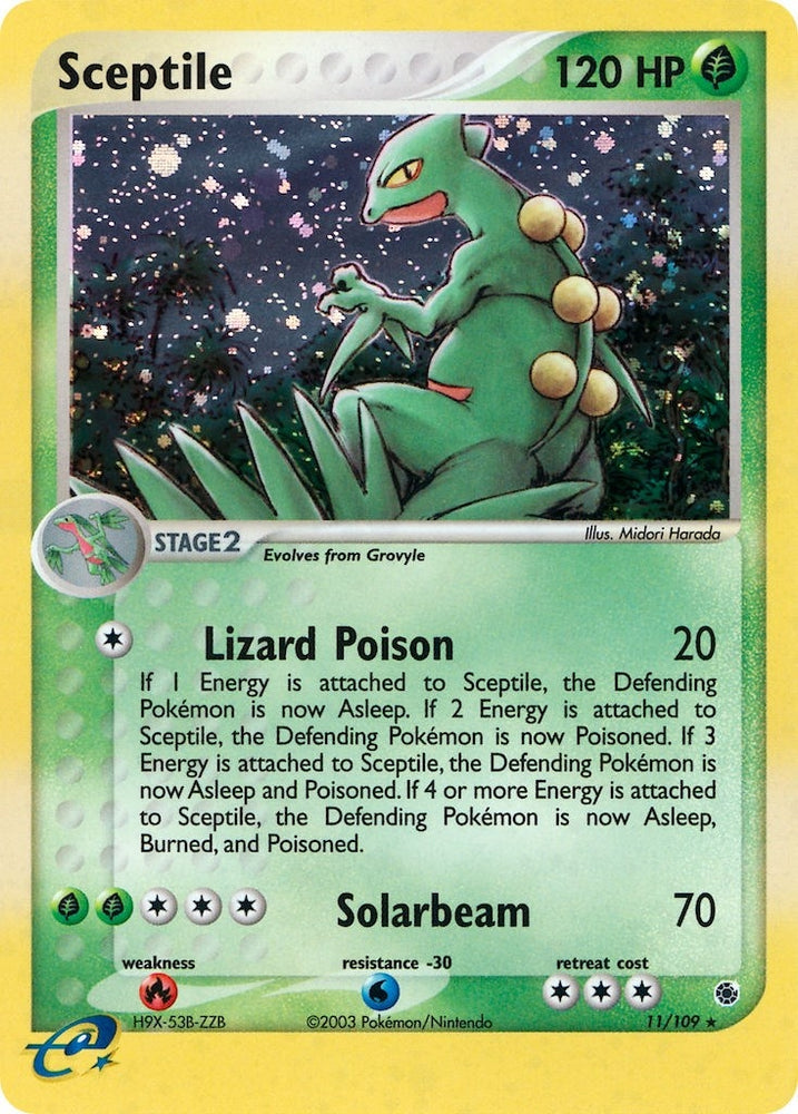 Image for Sceptile (11/109) [Ruby and Sapphire]