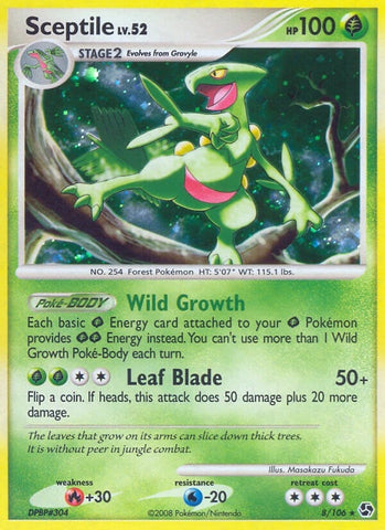 Image for Sceptile (8/106) [Great Encounters]