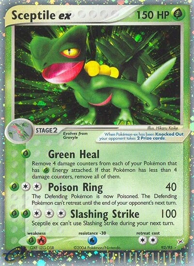 Image for Sceptile ex (93/95) [Team Magma vs Team Aqua]