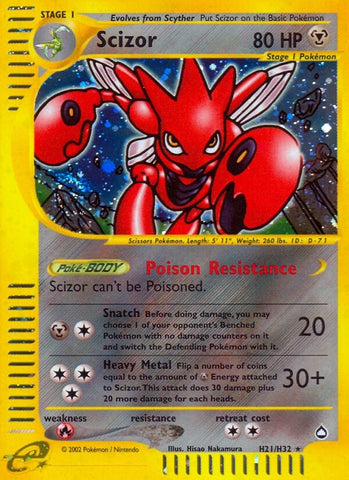 Image for Scizor (H21) (H21/H32) - Pokemon