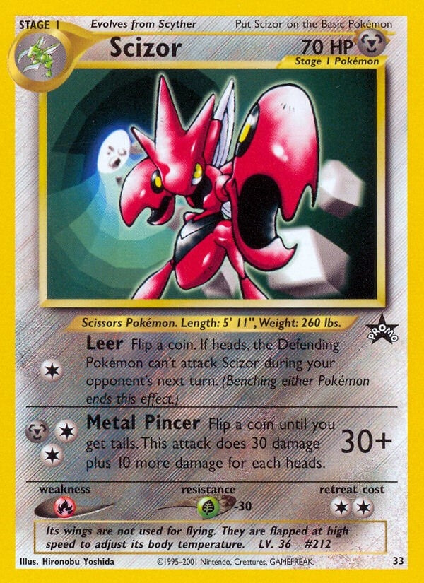 Image for Scizor (33/53) [WoTC Promo]