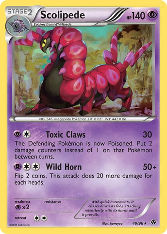 Image for Scolipede (40/98) [Emerging Powers]