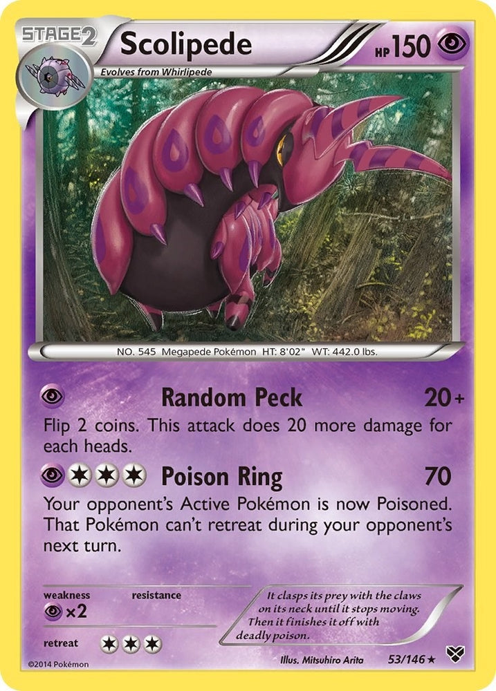 Image for Scolipede (53/146) [XY Base Set]
