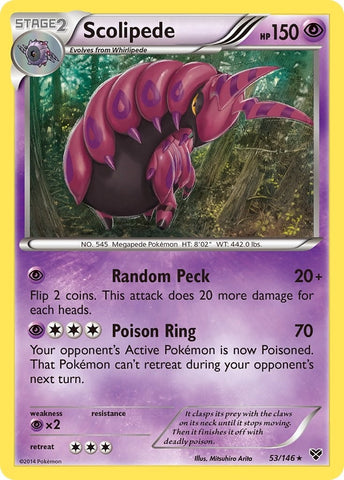 Image for Scolipede (53/146) [XY Base Set]