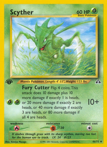 Image for Scyther (46/75) - Pokemon