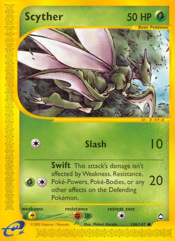 Image for Scyther (106) (106/147) [Aquapolis]