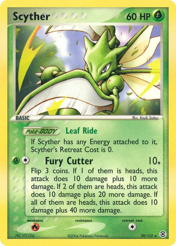 Image for Scyther (29/112) [FireRed & LeafGreen]