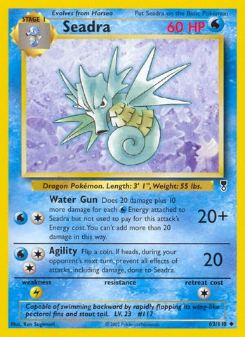 Image for Seadra (063/110) - Pokemon