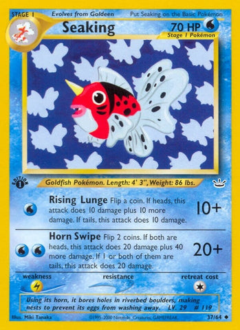 Image for Seaking (37/64) - Pokemon