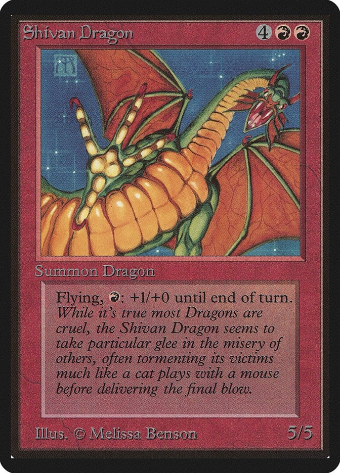 Image for Shivan Dragon [Beta Edition]