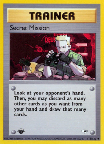 Image for Secret Mission (118/132) - Pokemon