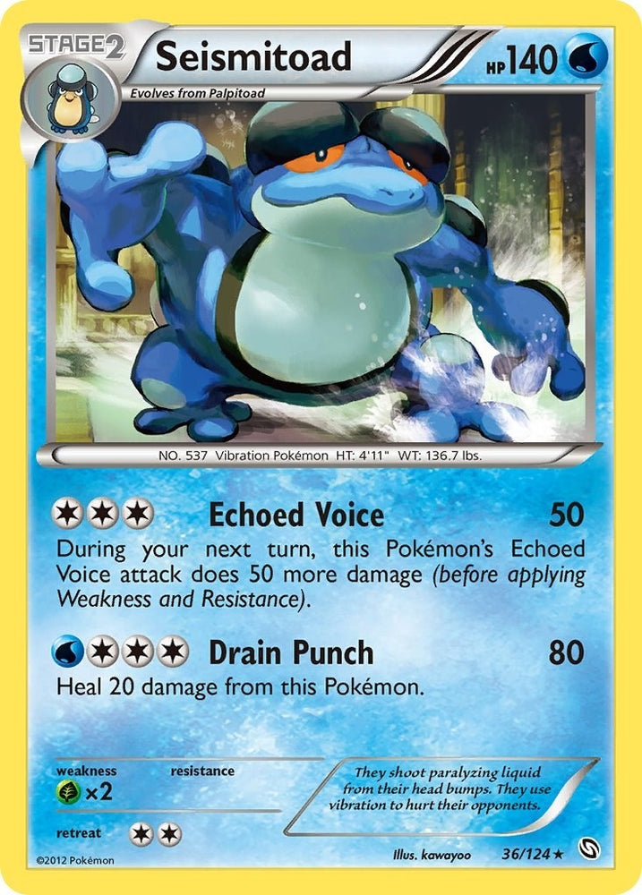 Image for Seismitoad (36/124) [Dragons Exalted]