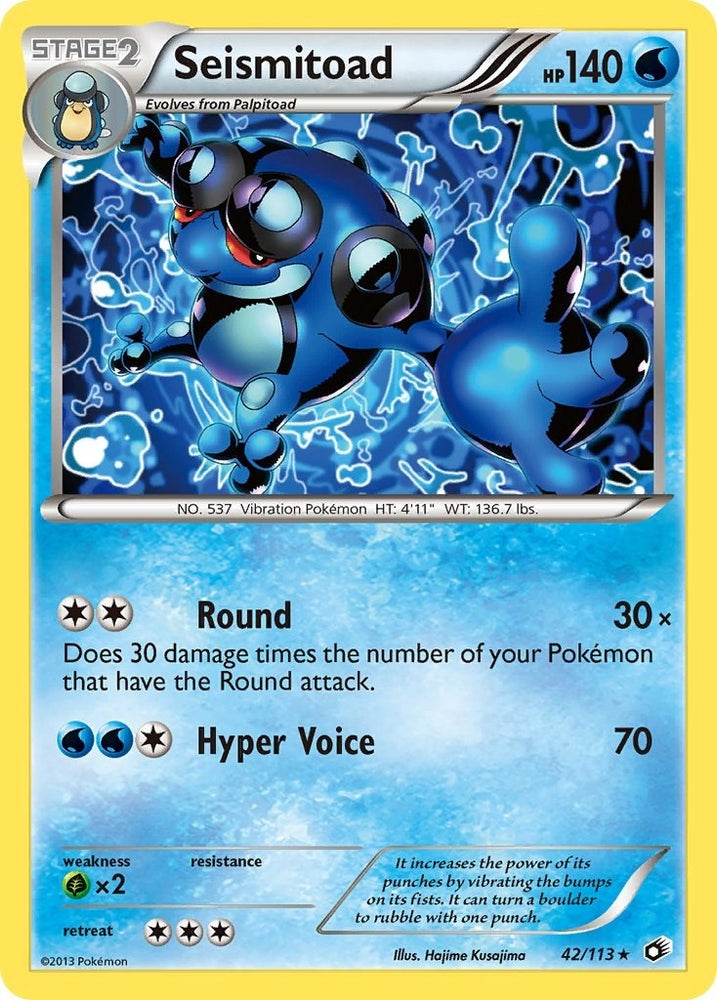 Image for Seismitoad (42/113) [Legendary Treasures]