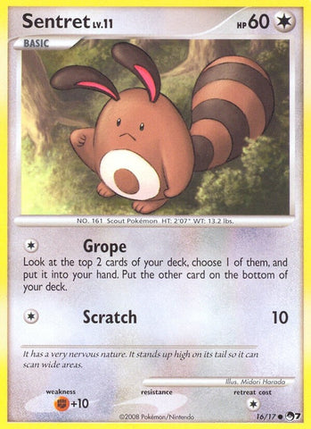 Image for Sentret (016/017) - Pokemon