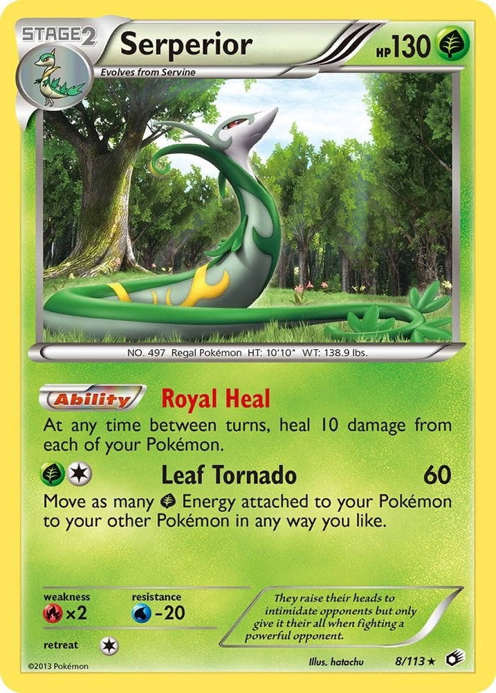 Image for Serperior (8/113) [Legendary Treasures]