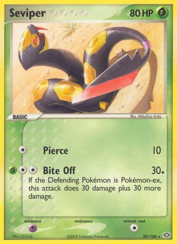 Image for Seviper (20/106) [Emerald]