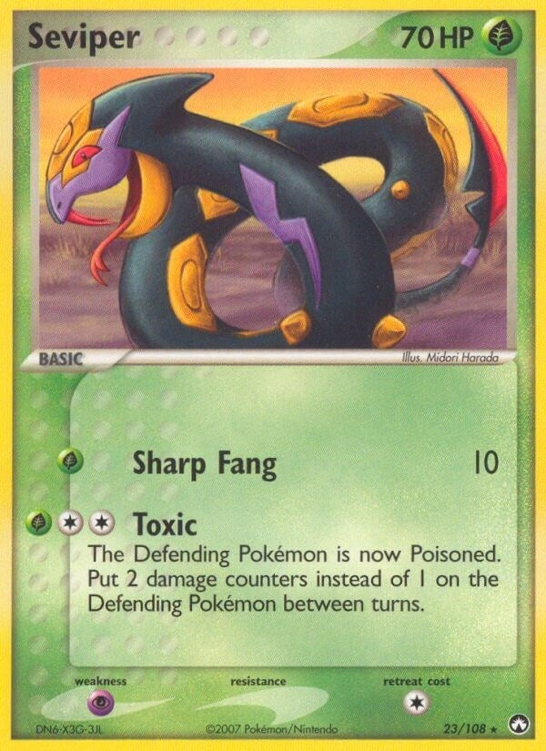 Image for Seviper (23/108) [Power Keepers]