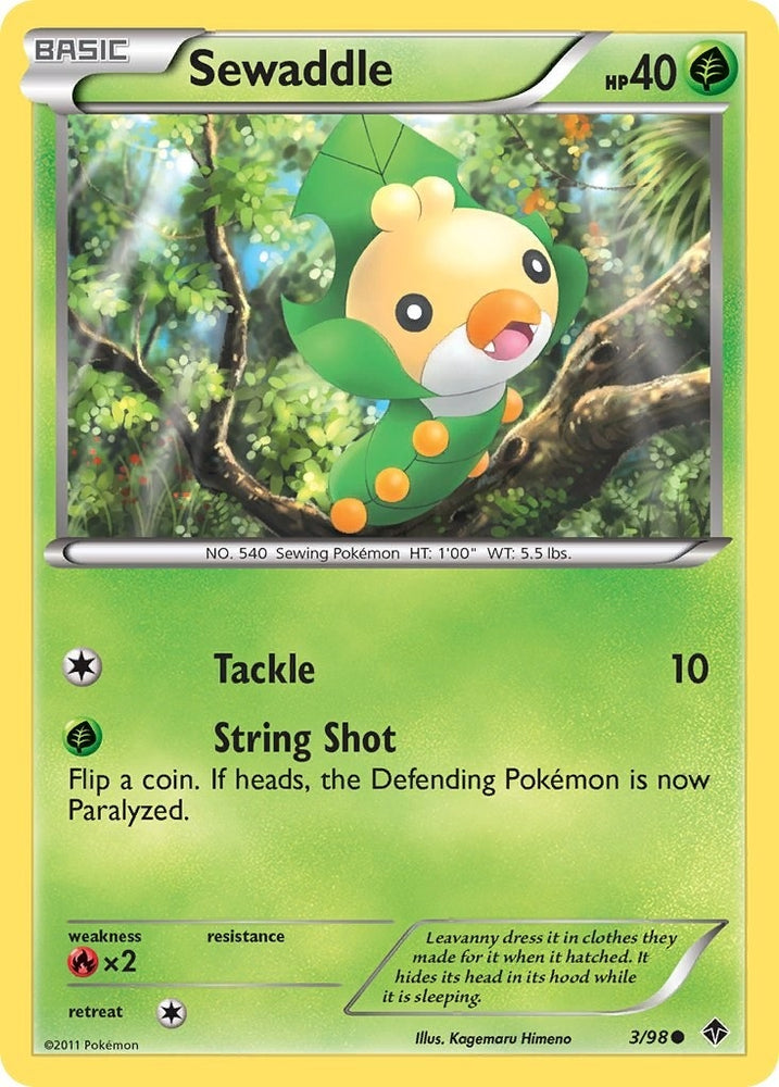 Image for Sewaddle (3) (3/98) [Emerging Powers]