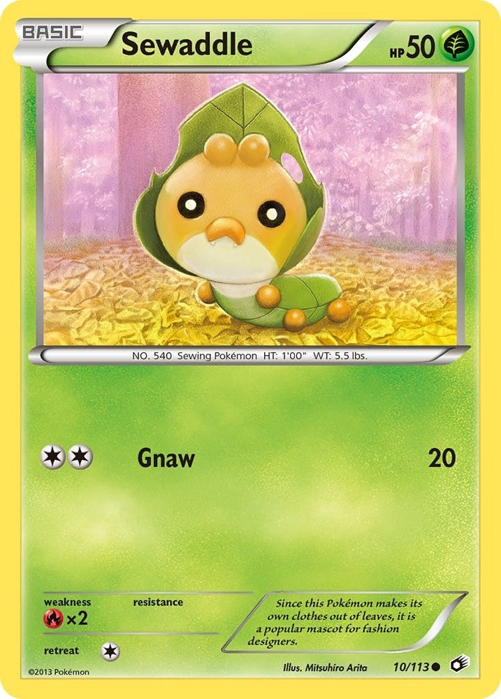 Image for Sewaddle (10) (10/113) [Legendary Treasures]