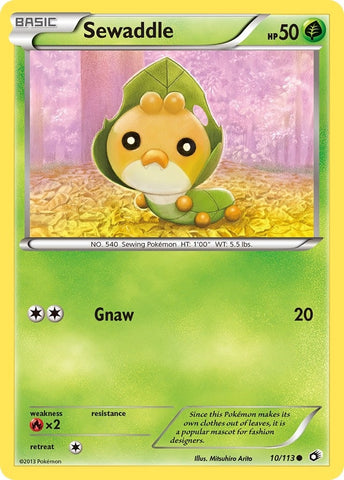 Image for Sewaddle (10) (10/113) [Legendary Treasures]