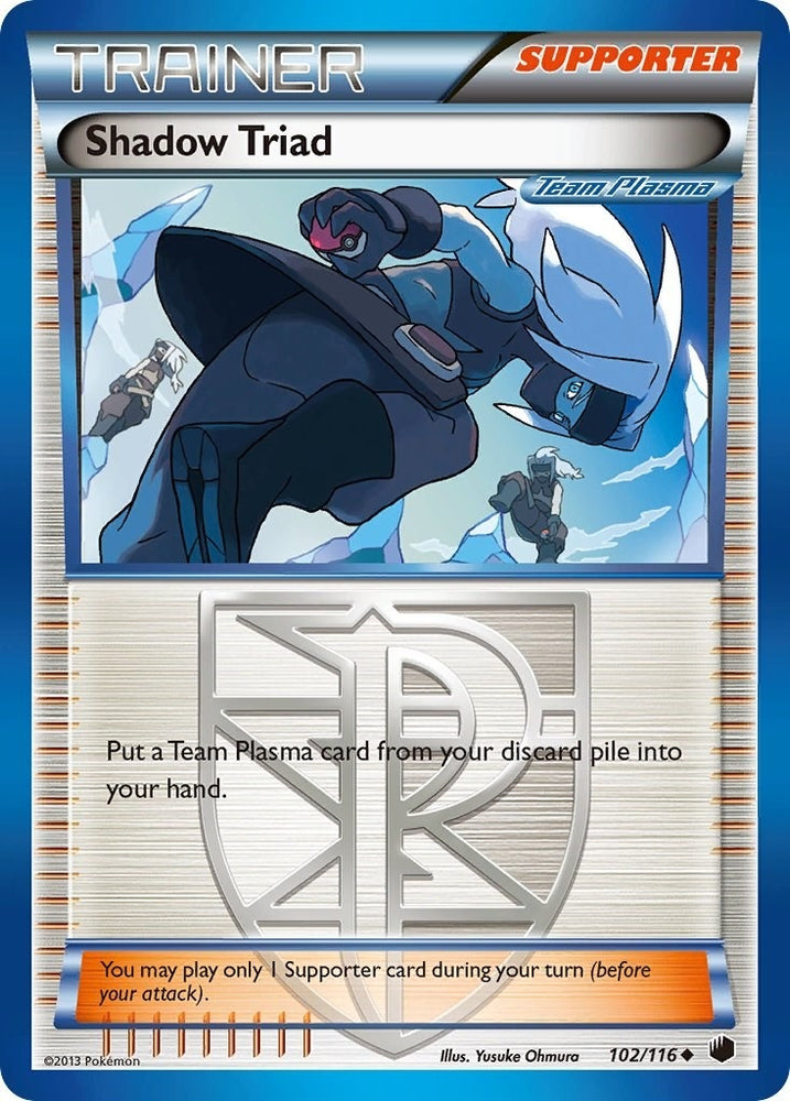 Image for Shadow Triad (Team Plasma) (102/116) [Plasma Freeze]