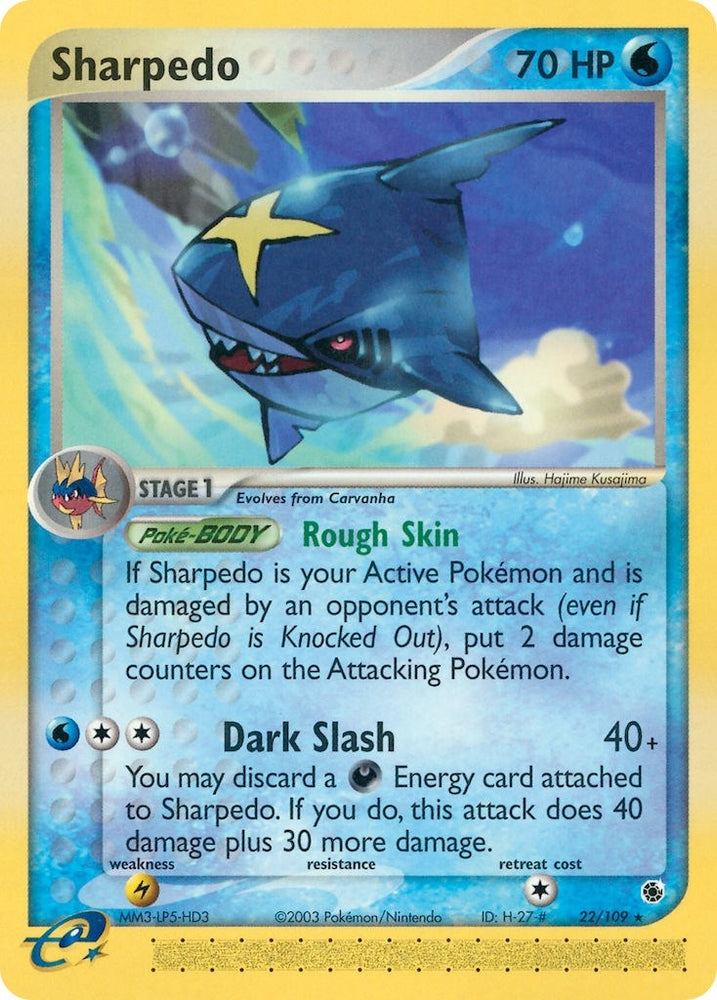 Image for Sharpedo (22/109) [Ruby and Sapphire]
