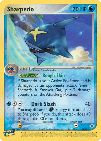 Image for Sharpedo (22/109) [Ruby and Sapphire]