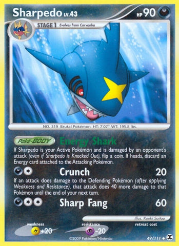 Image for Sharpedo (49/111) [Rising Rivals]
