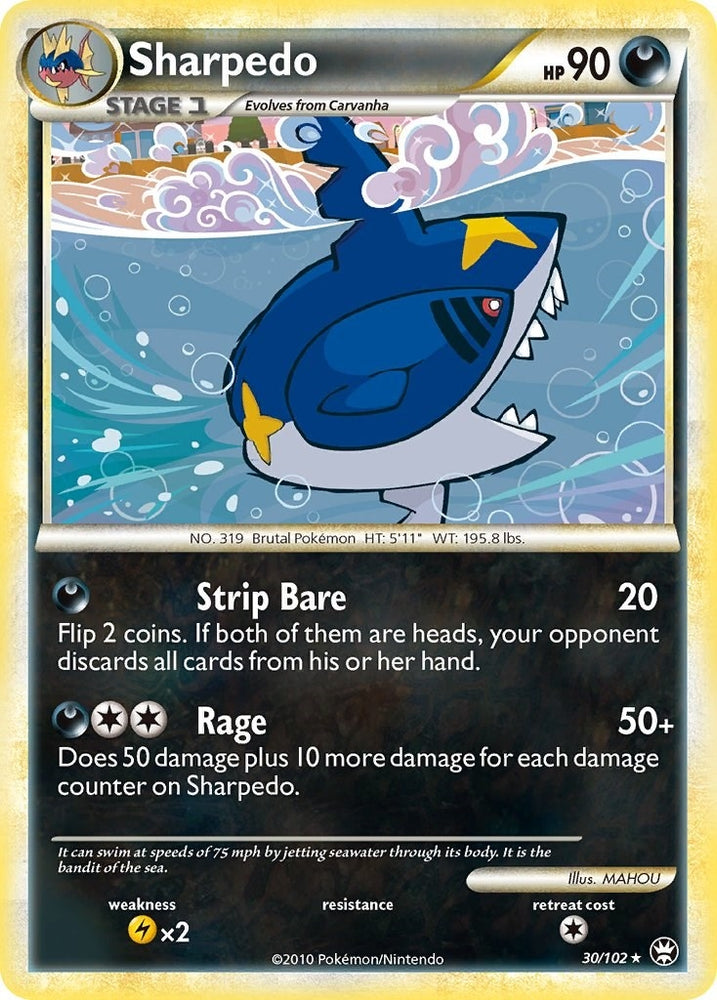 Image for Sharpedo (30/102) [Triumphant]