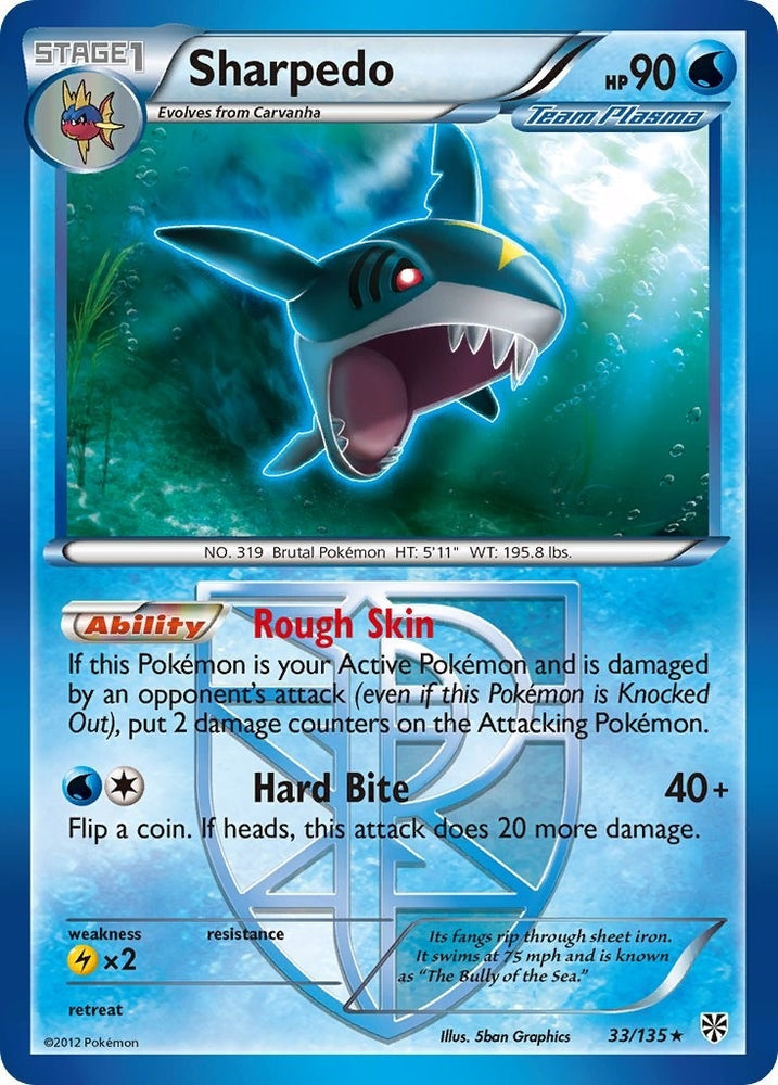 Image for Sharpedo (Team Plasma) (33/135) [Plasma Storm]