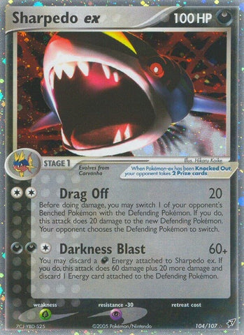 Image for Sharpedo ex (104/107) [Deoxys]