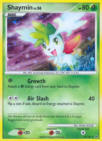 Image for Shaymin (15) (15/127) [Platinum]