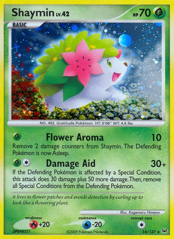 Image for Shaymin (14) (14/127) [Platinum]