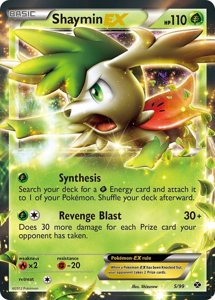 Image for Shaymin EX (5/99) [Next Destinies]