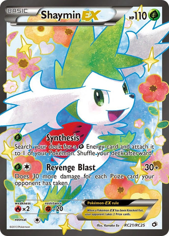 Image for Shaymin EX (Full Art) (RC21/RC25) - Pokemon