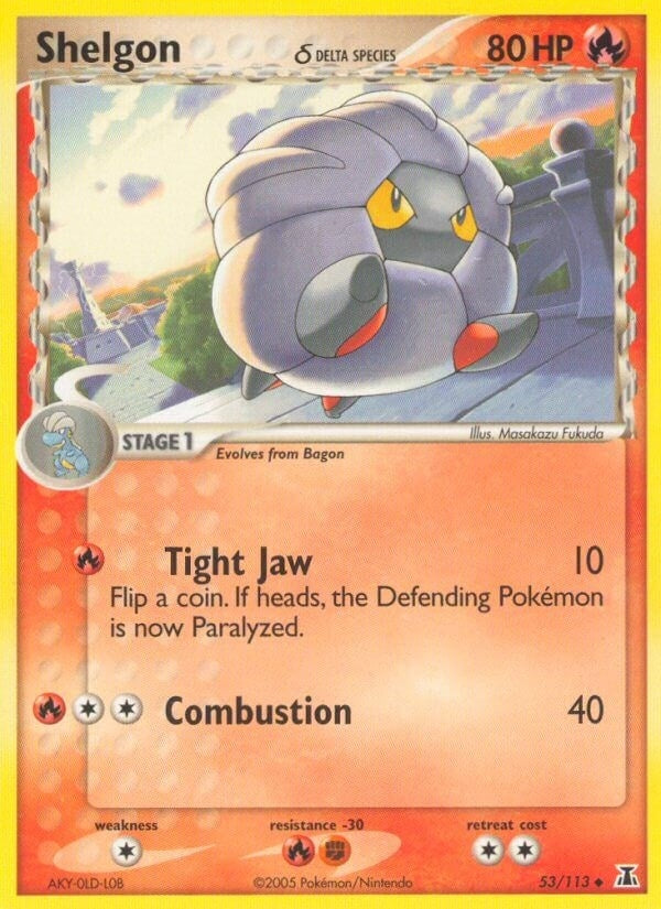 Image for Shelgon (53/113) [Delta Species]