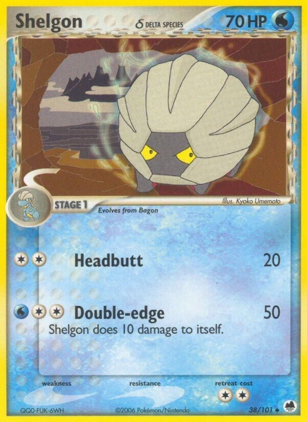 Image for Shelgon (Delta Species) (38/101) [Dragon Frontiers]